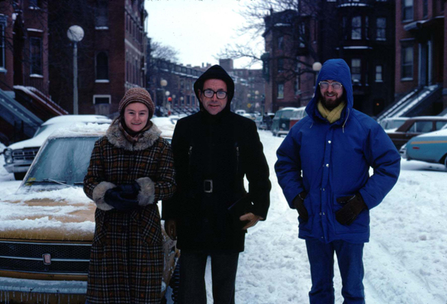 Jane Dyson with Hans Freeman and John Ramshaw in 1978