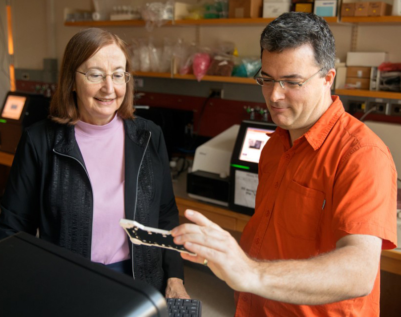 Professors Maureen Hanson and Andrew Grimson