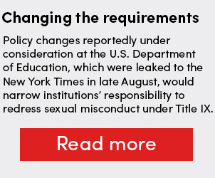 Changing the requirements