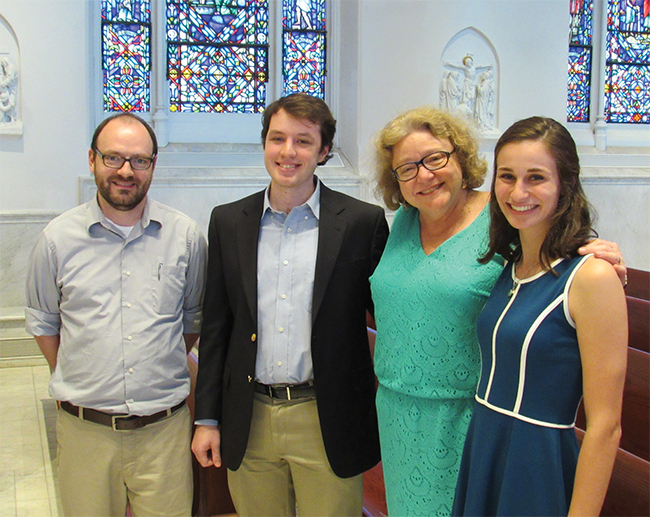 John Schmidt, Gerard Walker, Janice Knepper, and Jani Swiatek