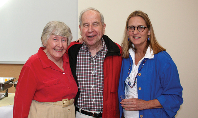 Mary Jane Osborn, Lawrence Rothfield and Sandra Weller<strong></strong>