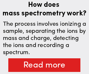 How does mass spectrometry work?