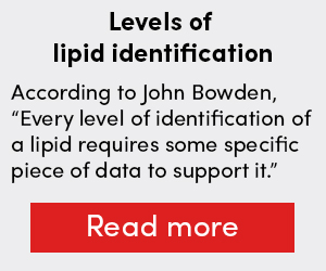 Levels of lipid identification
