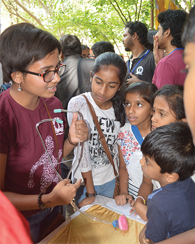 Students at the Indian Institute of Science