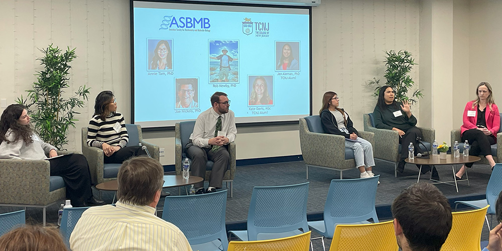 How do you help a biochemist find a career path?