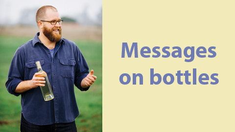 Messages on bottles