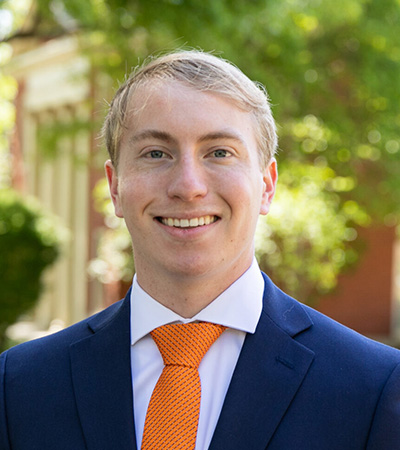 Outdoor portrait of Ryan Brownlee