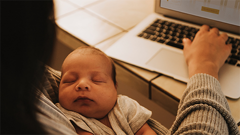 The nightlife of a scientist–mother