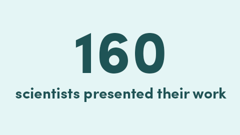 160 scientists presented their work