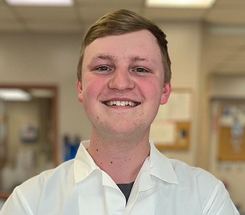 Iowa State undergraduate Braden Lewis combines two techniques to improve food preservation: high-voltage atmospheric cold plasma, or HVACP, and cinnamaldehyde.