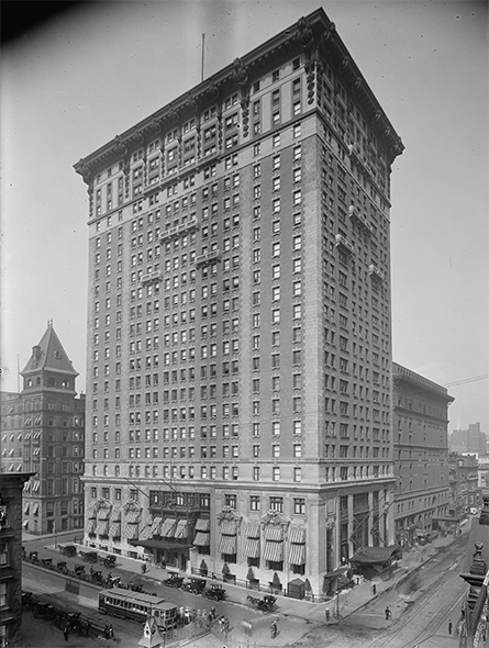 The American Society for Biological Chemists held its first meeting in 1906 at the Belmont Hotel.