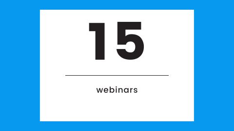 15 webinars