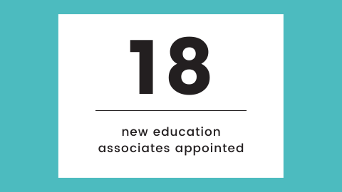 18 new education associates appointed