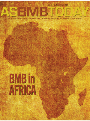 Cover of June/July issue of ASBMB Today