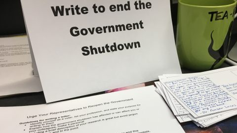 The shutdown, a startup, stories and stamps
