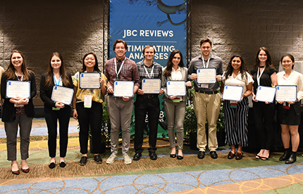 2019 Honor Society members at the ASBMB Annual Meeting