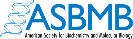 Blue ASBMB logo
