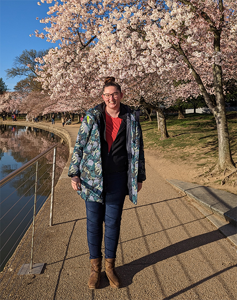 Reid Blanchett attends the Cherry Blossom Festival in Washington, D.C., in 2023.