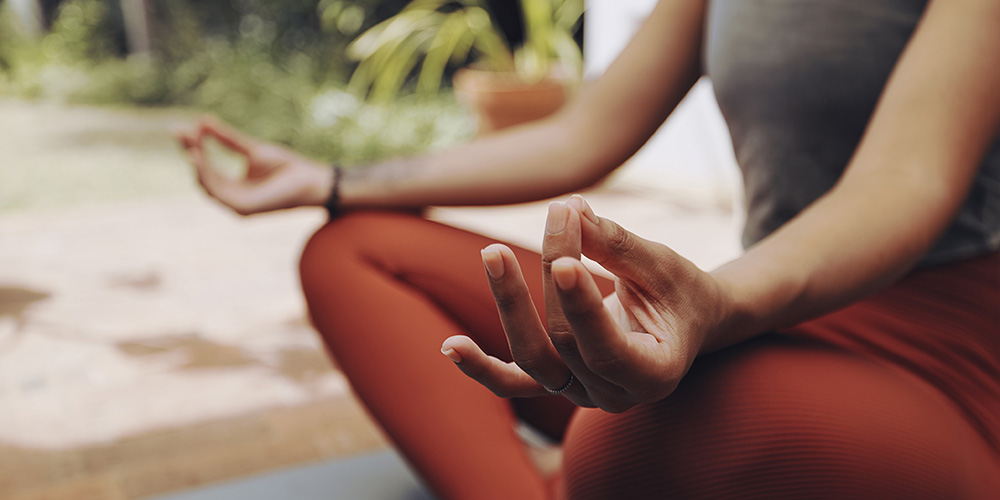 stock photo of yoga pose