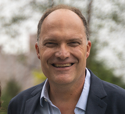 Outdoor portrait of Kevin Gardner