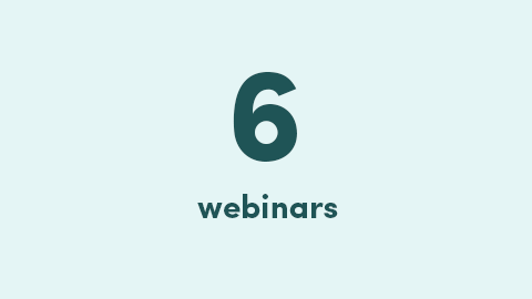 6 webinars