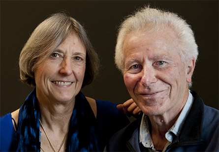 Guido Guidotti and Nancy Kleckner, his wife of 41 years, in 2021.