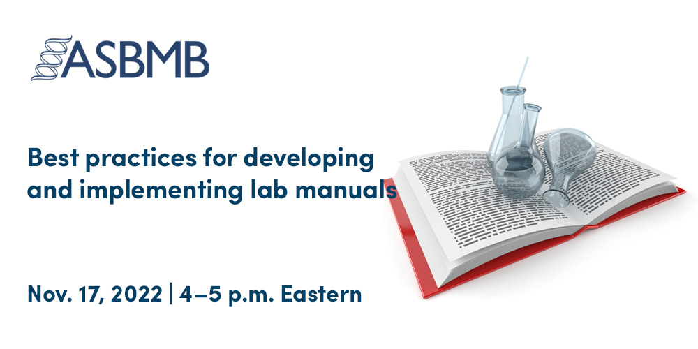 Best practices for developing and implementing lab manuals