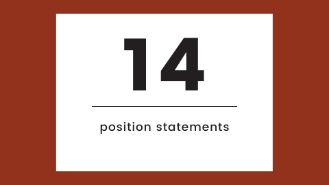 14 position statements
