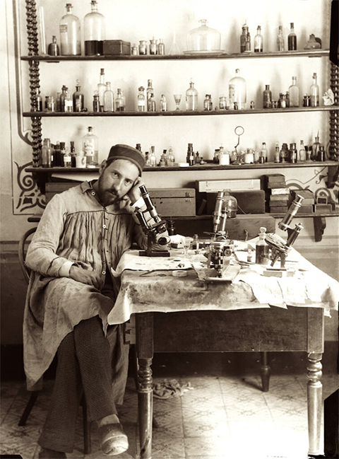 Santiago Ramón y Cajal, 1885.