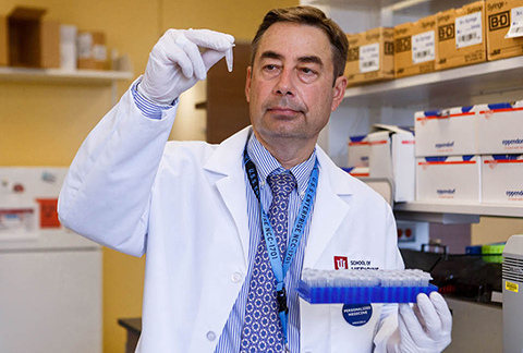 Alexander Niculescu, professor of psychiatry at the University of Indiana, founded MindX to bring liquid biopsy blood tests for mental disorders to the clinic. He is dedicated to transforming mental health care and has personally treated over 10,000 patients.
